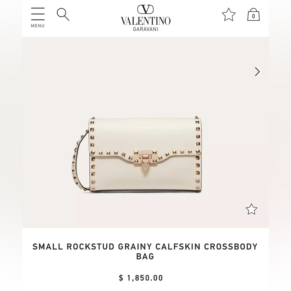 Valentino Rockstud Crossbody handbag purse
